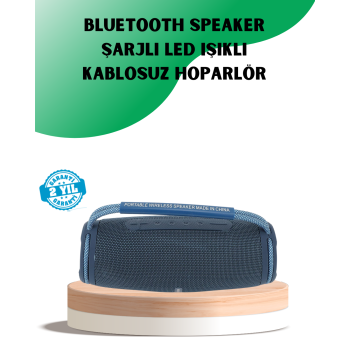 Dış Mekan Uyumlu IPX5 Suya Dayanıklı Kablosuz Hoparlör -