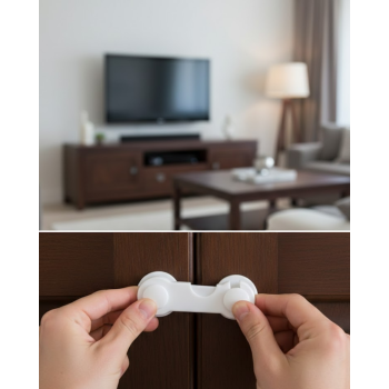 ÇOCUK GÜVENLİK KİLİDİ 4 ADET -