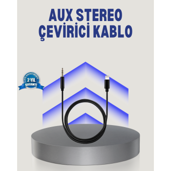 iPhone Lightning 3.5mm Aux Çevirici Kablo JH-023 Stereo Ses Aktarıcı -