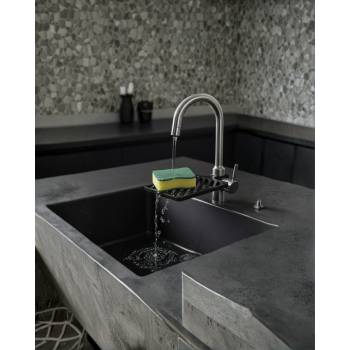 Musluğa Monte Sünger Organizeri Hijyenik Drenajlı Pratik Tasarım -