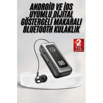 Kablolu Kulak İçi 5.2 Makaralı Titreşimli Bluetooth Kulaklık -