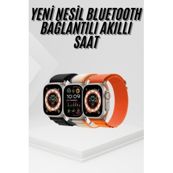 2025 Yeni Model Akıllı Saat Android ve İOS Uyumlu Çağrı Cevaplama -