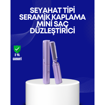USB Şarjlı Kablosuz Saç Düzleştirici – Hızlı ve Pratik -