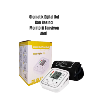 Taşınabilir Pil ve USB Girişli Tansiyon Aleti -