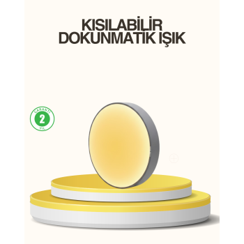 Hareket Algılayan LED Gece Lambası Mıknatıslı Duvar Montajlı -