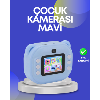 Çocuk Şipşak Kamera – 24MP HD Çift Lensli Termal Baskı Teknolojili -