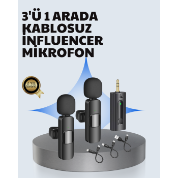 Mobil Uyumlu Mikrofon - Dış Mekân İçin İdeal -