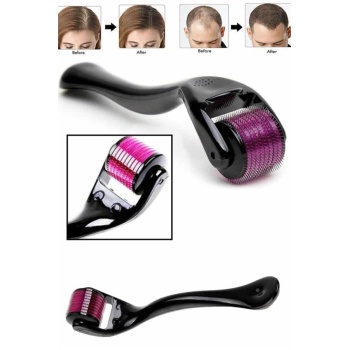 Derma Roller Titanyum Uçlu 540 İğneli 1 Mm Saç Sakal Çıkarma Ve Cilt Bakım Masaj Aleti -