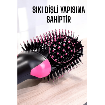 Fön Tarak Elektriklenmeyi Önleyen ve Parlaklık Veren Saç Şekillendirici -