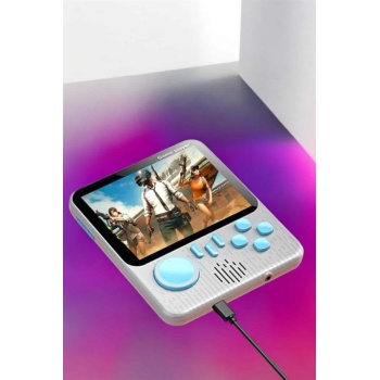 El Atarisi 3.5 inç Ekran Çift Konsol 666 Adet Retro Oyun Gamepad -