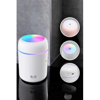 Buharlı Hava Nemlendirici Aromaterapi Renk Değiştirilebilir -