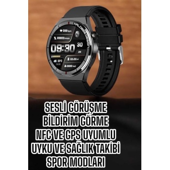 Akıllı Saat Bluetooth Bağlantılı Amoled Ekran Uyku ve Sağlık Takibi -