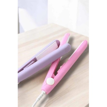 Seramik Kaplama Taşınabilir Mini Saç Düzleştirici Seyahat Dostu Tasarım -