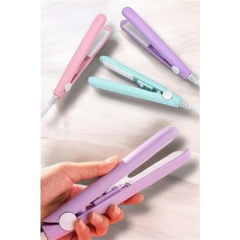 180°C Isı ve Uzun Süre Kalıcı Düzlük Sağlayan Mini Saç Düzleştirici -