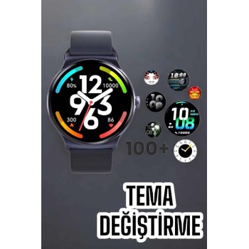 Akıllı Saat Sesli Görüşme Bluetooth Bağlantılı 3 Kordonlu -