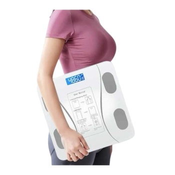 Akıllı Tartı Bluetooth Bağlantılı Yağ Ölçebilen Tartı Yeni Nesil -