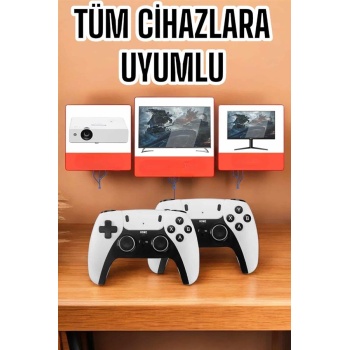 Joystick Çift Kollu Oyun Kolu Retro Oyun Yüksek Çözünürlüklü 3D Game -