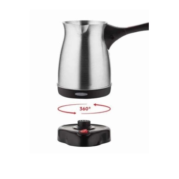 Çelik Kahve Makinesi Cezve 800 Watt Paslanmaz Çelik Türk Kahvesi Makinesi -