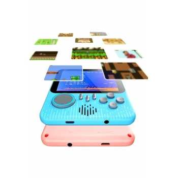 3.5 İnç Mini Atari Taşınabilir Oyun Konsolu 666 Adet Retro Oyun -