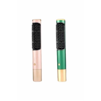Düzleştirici Fırça Saç Düzleştirici Arada Fön Tarak Taşınabilir -