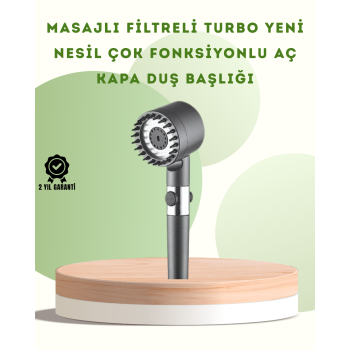 Banyo İçin Filtreli Duş Başlığı Pratik Kullanım -