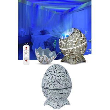 Gece Lambası Yumurta Işık Speaker Yeni Nesil Dinozor Yumurtası Görünümlü -