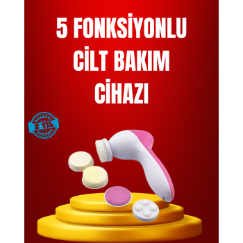 Su Geçirmez Elektrikli Yüz Temizleme ve Masaj Aracı -