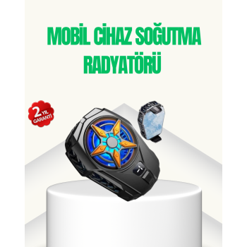 Oyunlar İçin Güçlü Telefon Soğutucu Fan Dijital Ekranlı -