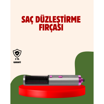 Hızlı Kurutma ve Şekillendirme İçin Saç Fırçası -