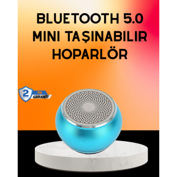 Taşınabilir Bluetooth Hoparlör | Dış Mekân ve Seyahat İçin İdeal -