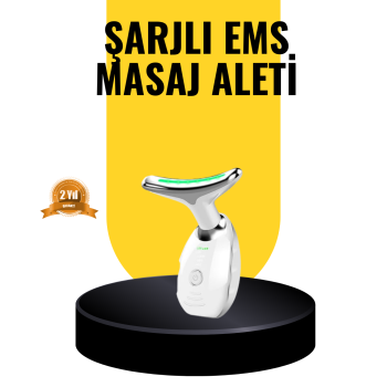 Kablosuz Şarjlı Yüz Masaj Cihazı | Cilt Yenileyici ve Nem Dengeleyici -