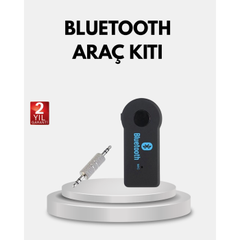 Car Bluetooth AUX Oto MP3 Player Kablosuz Müzik ve Görüşme Cihazı -