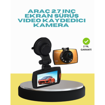 Araç İçi Güvenlik Kamerası Hareket Algılamalı HD DVR -