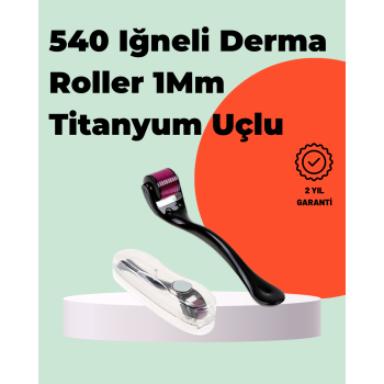 Titanyum İğneli Derma Roller – Evde Cilt Bakımı İçin Uygun -