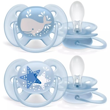Philips Avent Ultra Soft Emzik 6-18 Ay 2li Erkek SCF223/03