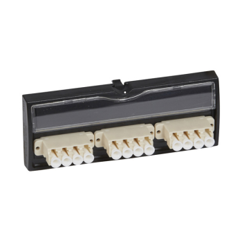 3 X 2LC Duplex MM Adaptörlü Blok
