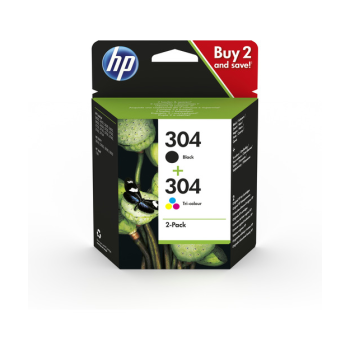 HP 3JB05AE CMY BK 2Li Combo Paket Mürekkep Kartuş (304)