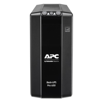 APC Back-UPS Pro 650VA Tower 230V 6x IEC C13 outlets