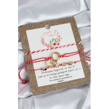 Marteniçka Bileklik 3lü Kelebekli Model - Lisinya