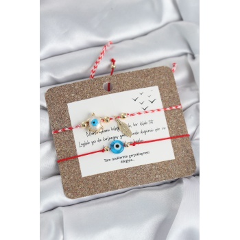 Marteniçka Bileklik 2li Caretta Caretta ve Nazarlı Model - Lisinya