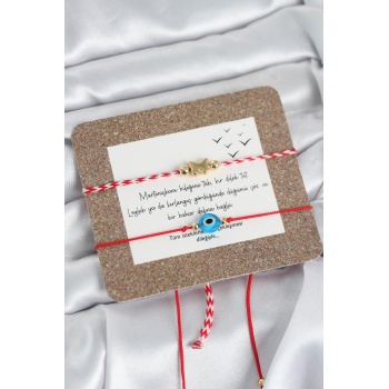 Marteniçka Bileklik 2li Nazar ve Kelebek Model - Lisinya