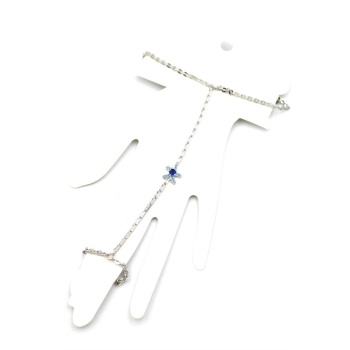 Taşlı Yıldız Şahmeran - Gümüş