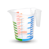 Ölçü Kabı Dereceli Renkli 1000 ML -
