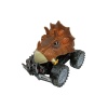 Sürtmeli Dinazor Robota Dönüşen Araba 14 Cm - Kahverengi