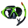 Star Diving Dalış Maskesi ve Snorkel Yetişkin - 51711-YEŞİL