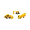 3lü İş Makinaları Road Seti - Die Cast - DS044 - İnşaat