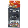 3lü İş Makinaları Road Seti - Die Cast - DS044 - Polis