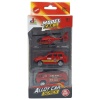 3lü İş Makinaları Road Seti - Die Cast - DS044 - İtfaiye