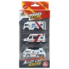 3lü İş Makinaları Road Seti - Die Cast - DS044 - Ambulans