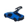 Çek Bırak Metal Küçük Arabalar 8 cm - 6411A-18 - Mavi